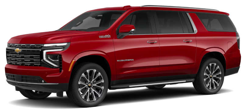 Colour Availability Chevrolet Suburban 2026 (4)