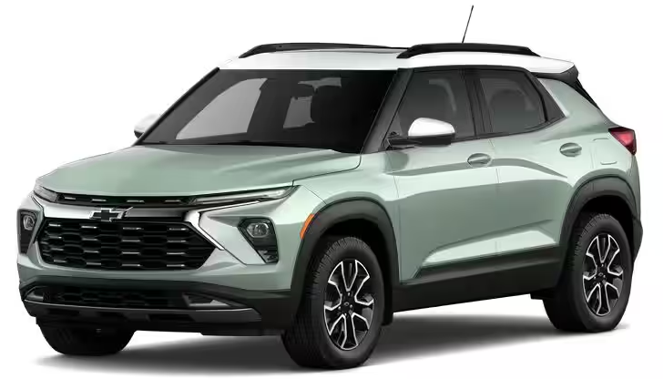 Colour Availability Chevrolet Trailblazer 2026 (7)