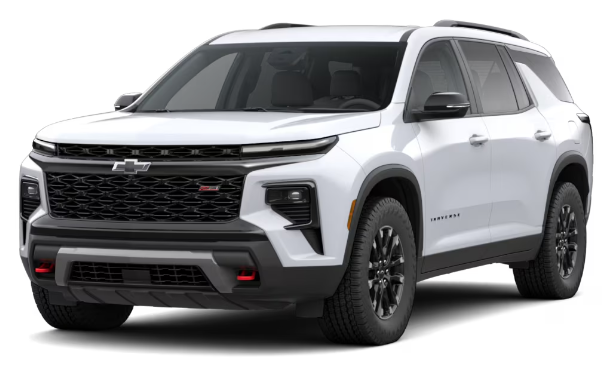 Colour Availability Chevrolet Traverse 2026 (1)