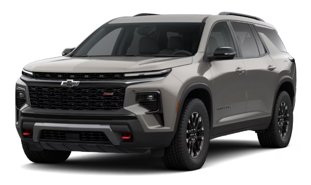 Colour Availability Chevrolet Traverse 2026 (3)