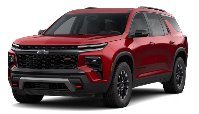 Colour Availability Chevrolet Traverse 2026 (4)