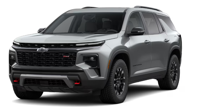 Colour Availability Chevrolet Traverse 2026 (5)