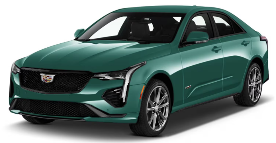 Colour Availability for the Cadillac CT4‑V 2026 (2)
