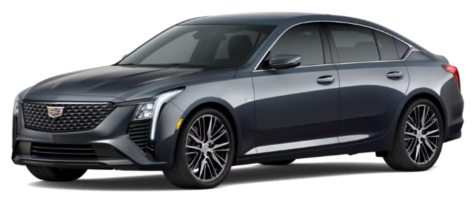 Colour Availability for the Cadillac CT5 2026 (1)