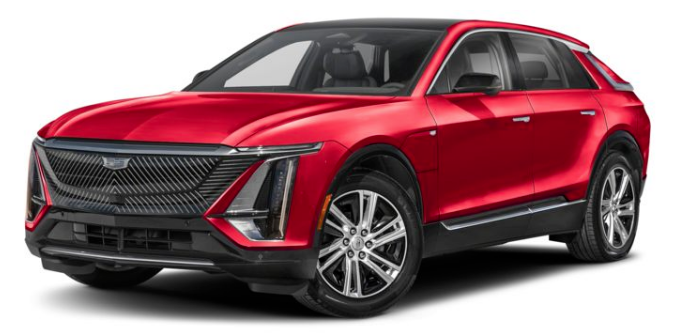 Colour Availability for the Cadillac Lyriq 2026 (5)