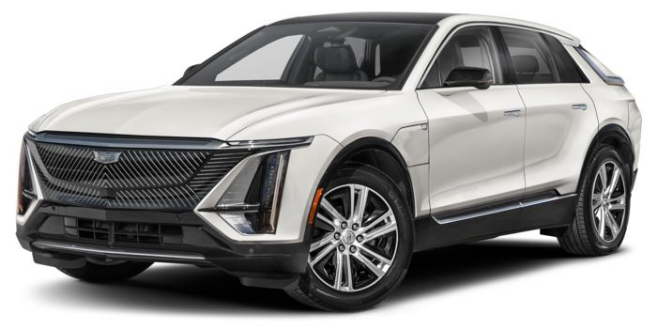 Colour Availability for the Cadillac Lyriq 2026 (7)