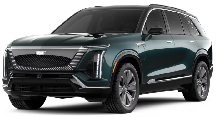 Colour Availability for the Cadillac Vistiq 2026 (9)