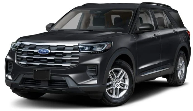 Colour Availability for the Ford Explorer 2026 (1)