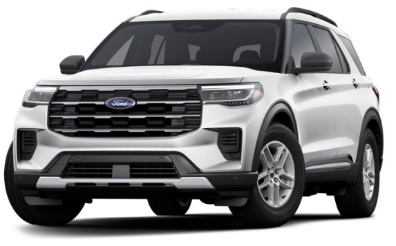 Colour Availability for the Ford Explorer 2026 (3)