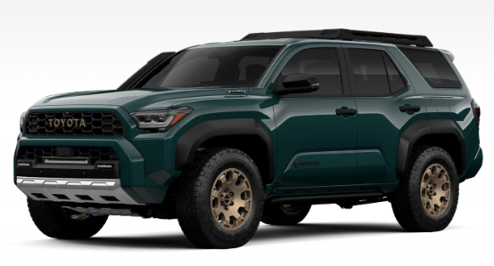 Colour Availability for the Toyota 4Runner 2026 (2)
