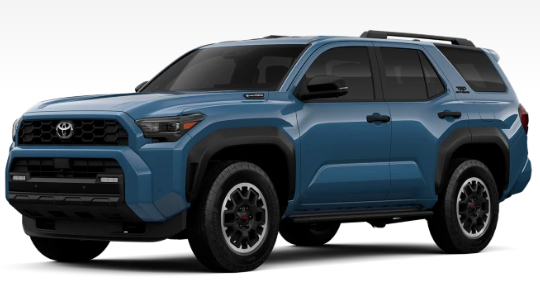 Colour Availability for the Toyota 4Runner 2026 (4)