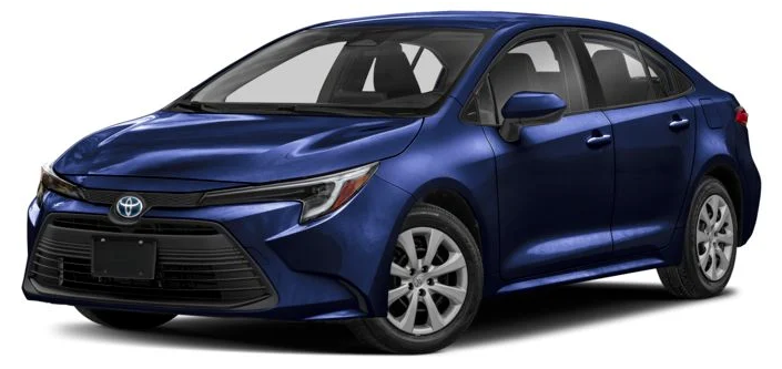 Colour Availability for the Toyota Corolla Hybrid 2026 (1)