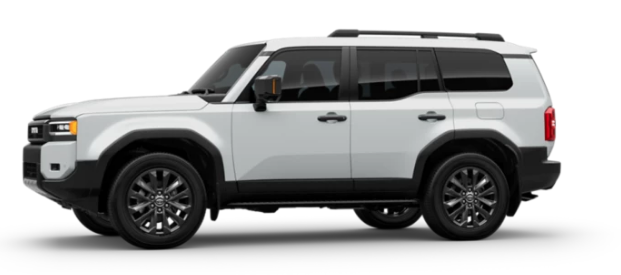 Colour Availability for the Toyota Land Cruiser (250 Series) 2026 (1)