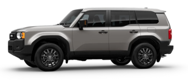 Colour Availability for the Toyota Land Cruiser (250 Series) 2026 (2)