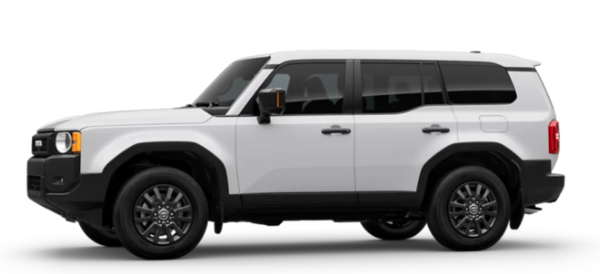 Colour Availability for the Toyota Land Cruiser (250 Series) 2026 (3)