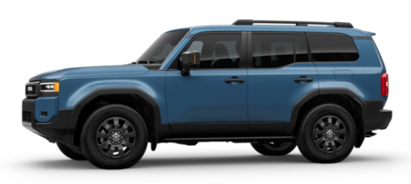 Colour Availability for the Toyota Land Cruiser (250 Series) 2026 (5)