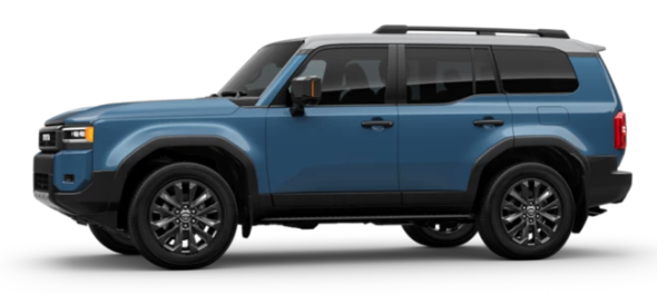 Colour Availability for the Toyota Land Cruiser (250 Series) 2026 (7)