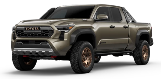 Colour Availability for the Toyota Tacoma 2026 (1)