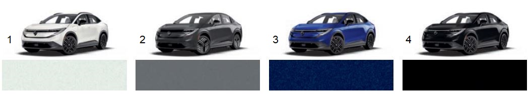 Colour Availability of Nissan Leaf 2026 2