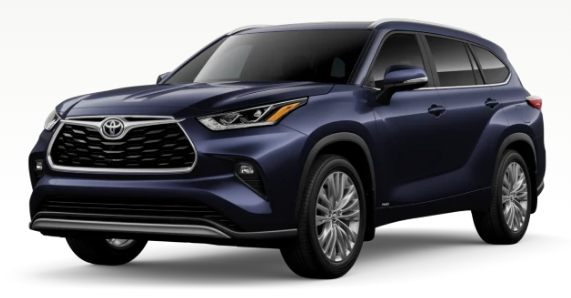 Colour Availability of Toyota Highlander 2026 (2)