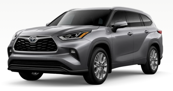Colour Availability of Toyota Highlander 2026 (3)