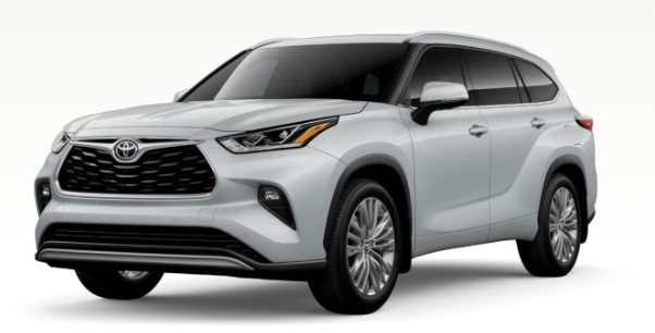 Colour Availability of Toyota Highlander 2026 (4)