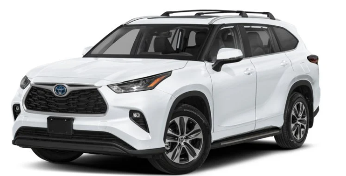 Colour Availability of the Toyota Highlander Hybrid 2026 (5)