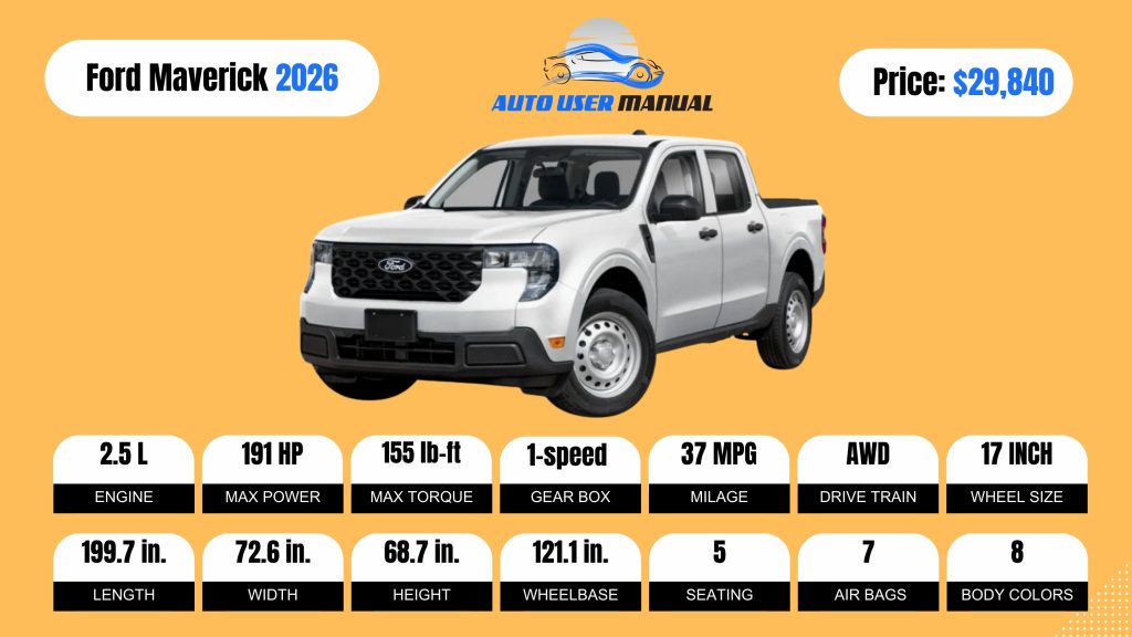 Ford Maverick 2026 (Brochure)