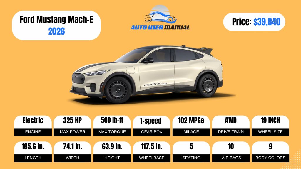 Ford Mustang Mach-E 2026 (Brochure)