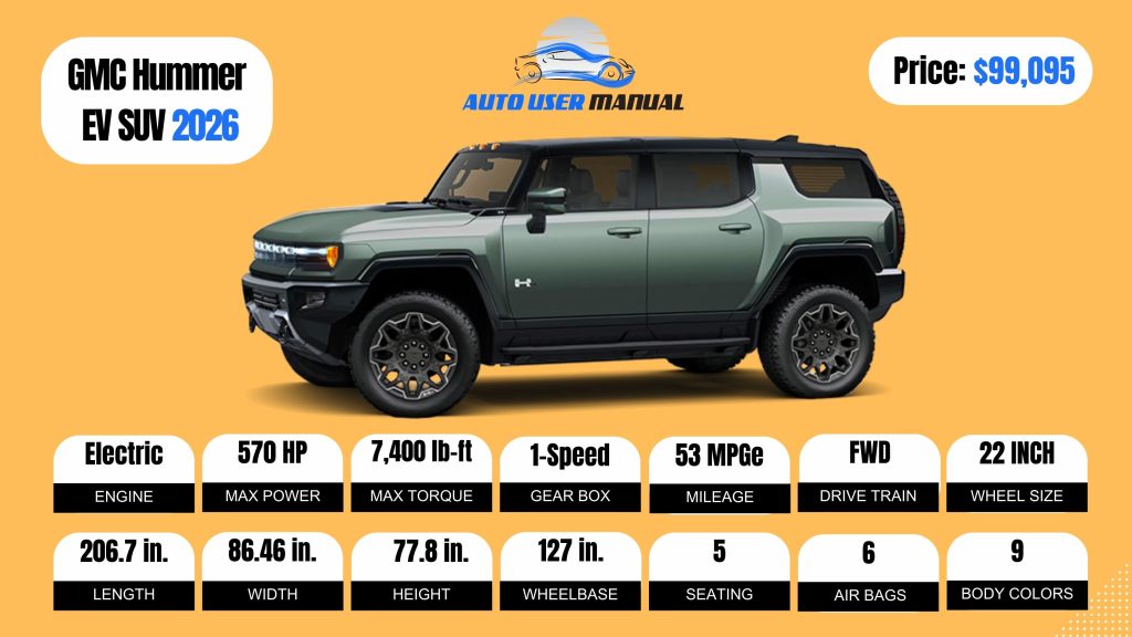 GMC Hummer EV SUV 2026 (Brochure)