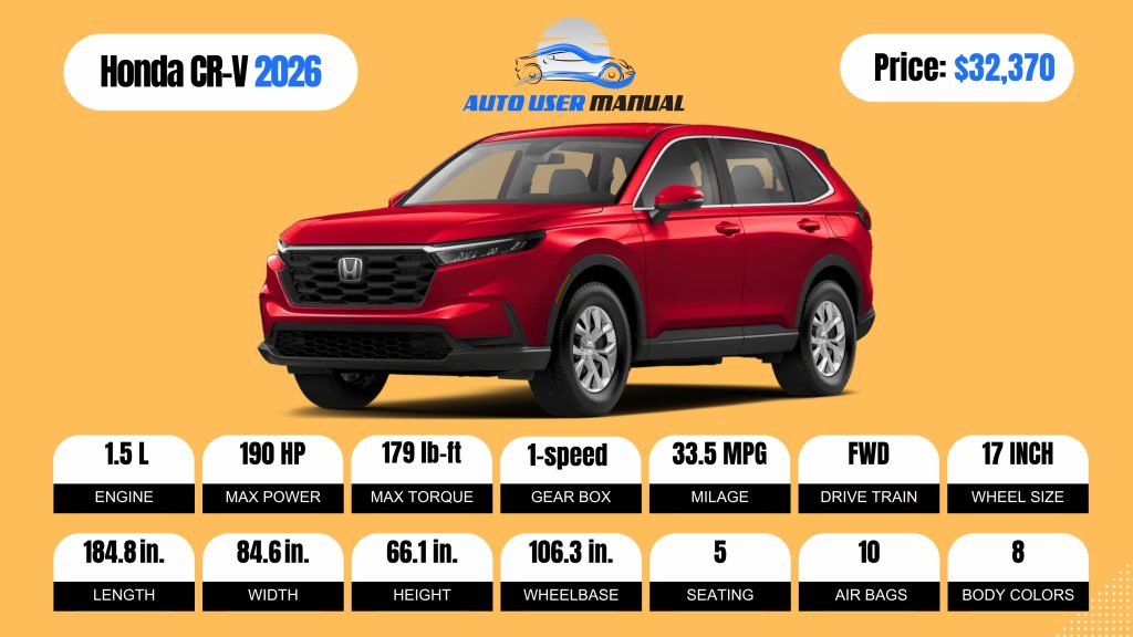 Honda CR-V 2026 (Brochure)