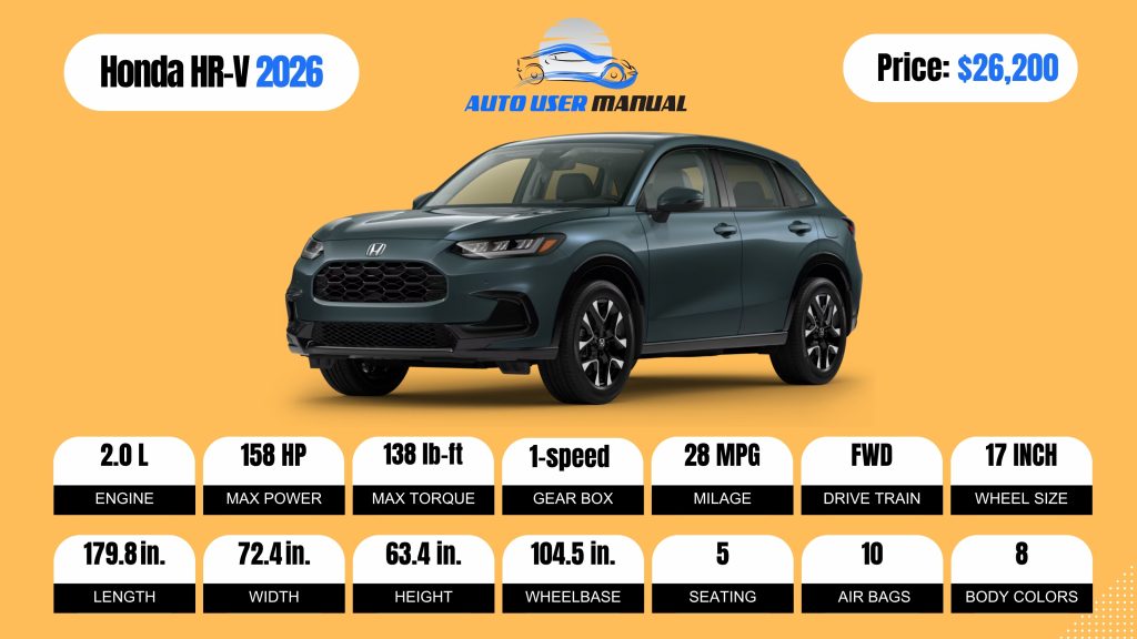 Honda HR-V 2026 (Brochure)
