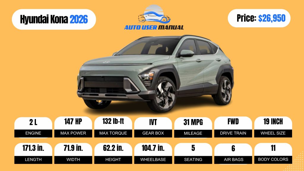 Hyundai Kona 2026 (Brochure)