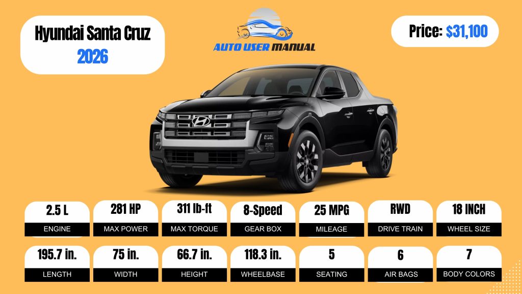 Hyundai Santa Cruz 2026 (Brochure)