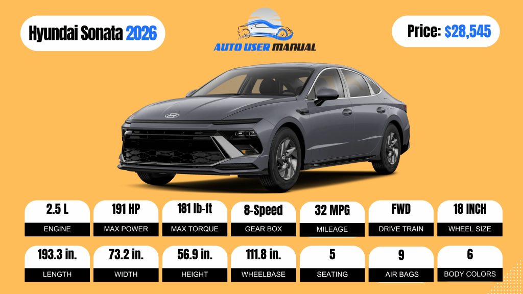 Hyundai Sonata 2026 Brochure