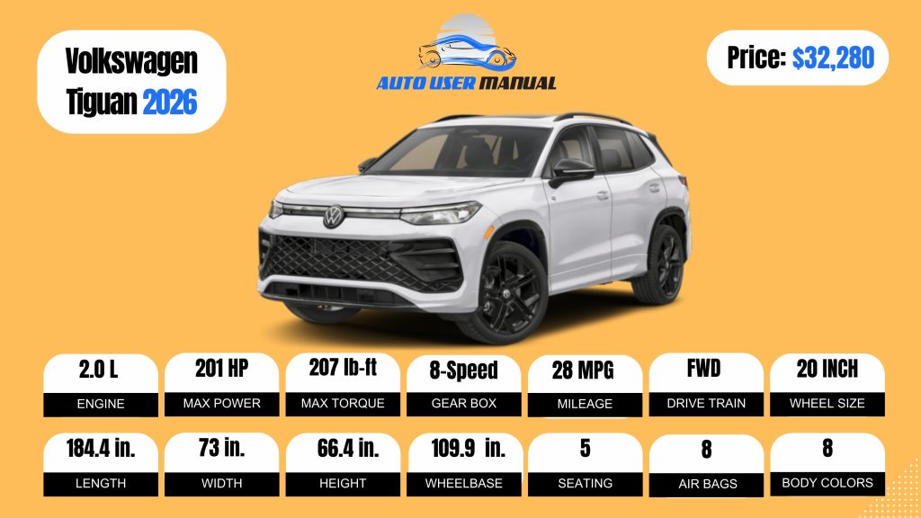 Kia Volkswagen Tiguan 2026 (Brochure)