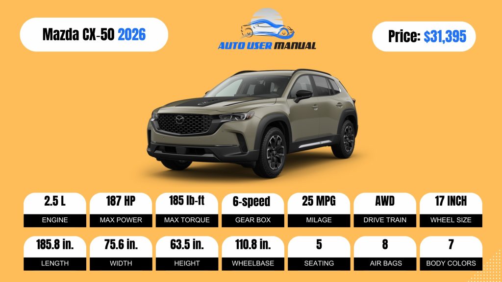 Mazda CX‑50 2026 (Brochure)