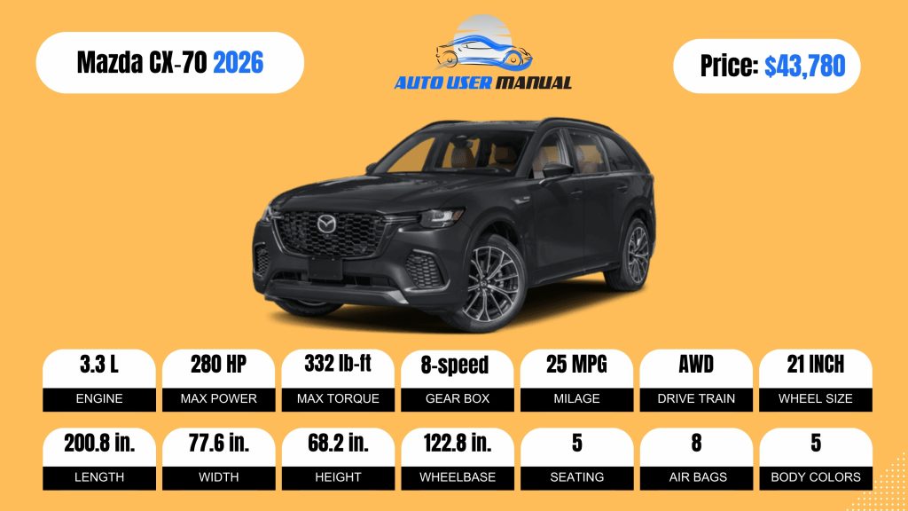 Mazda CX‑70 2026 (Brochure)
