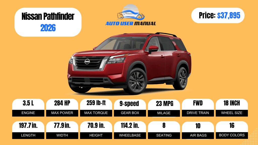 Nissan Pathfinder 2026 Brochure