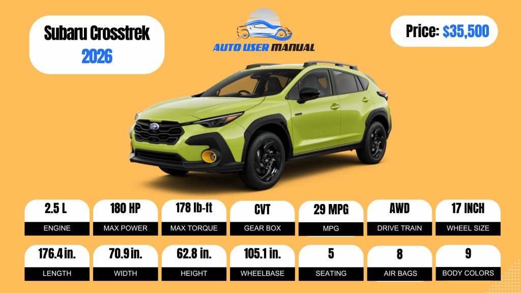 Subaru Crosstrek 2026 (Brochure)