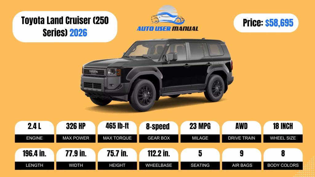 Toyota Land Cruiser (250 Series) 2026 (Brochure)