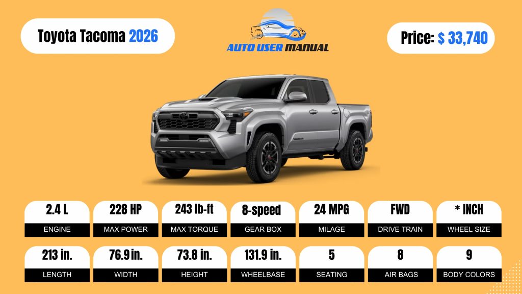 Toyota Tacoma 2026 (Brochure)