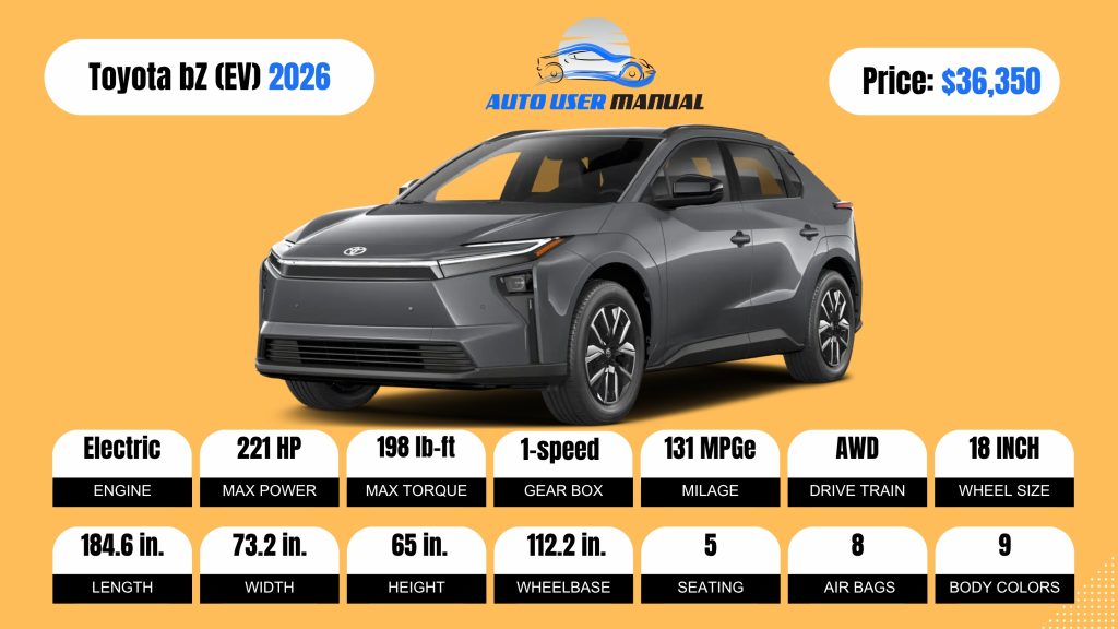 Toyota bZ (EV) 2026 (Brochure)