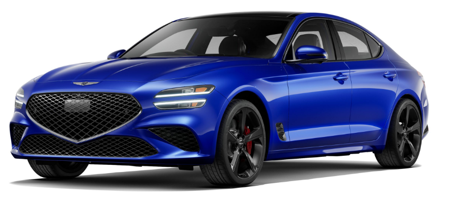 2026 Genesis G70 Kawah Blue