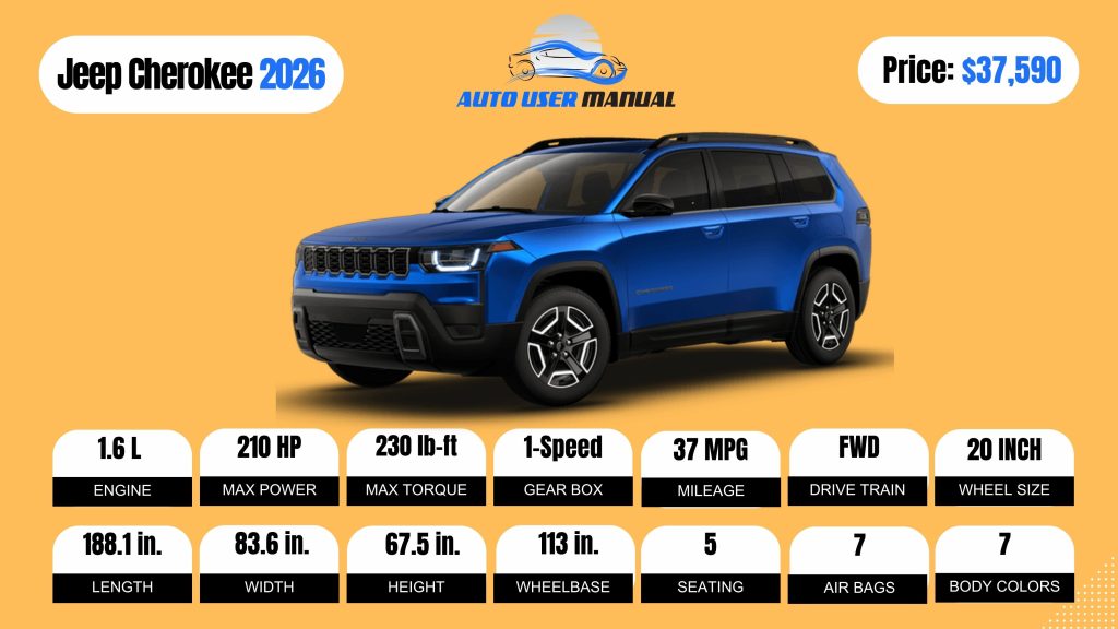 2026 Jeep Cherokee (Brochure)