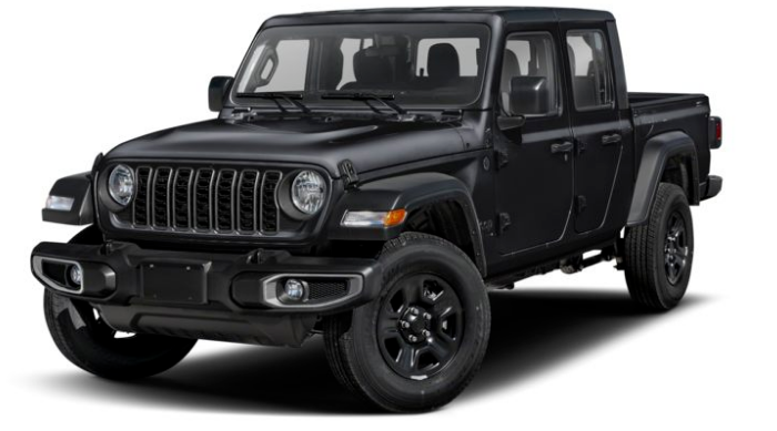 2026 Jeep Gladiator Black Clearcoat