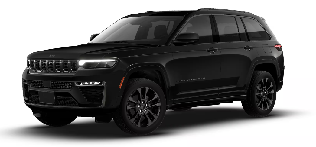 2026 Jeep Grand Cherokee Diamond Black Crystal Pearl