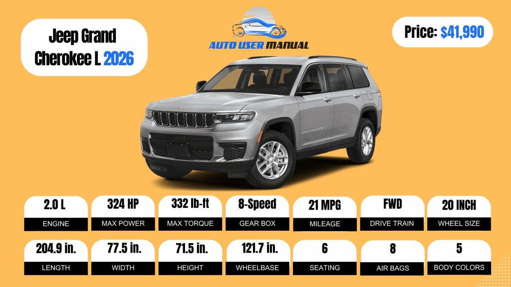 2026 Jeep Grand Cherokee L (Brochure)