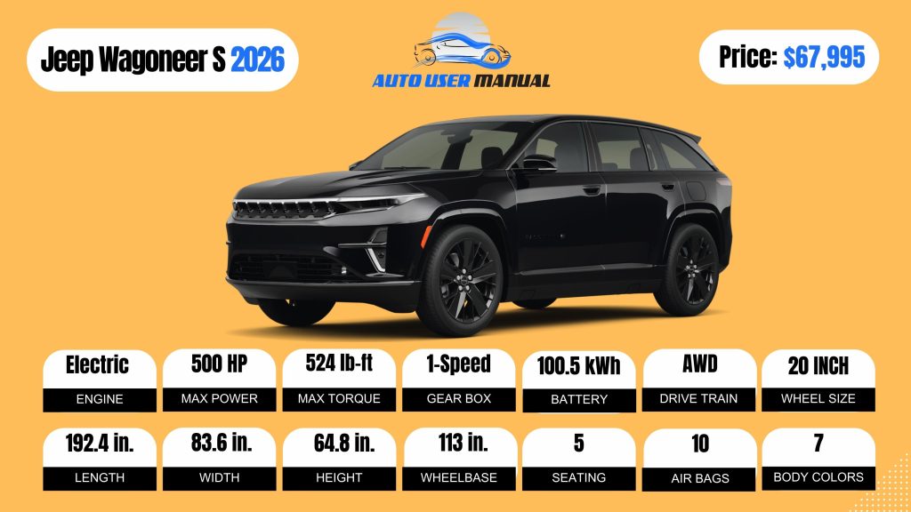 2026 Jeep Wagoneer S Brochure