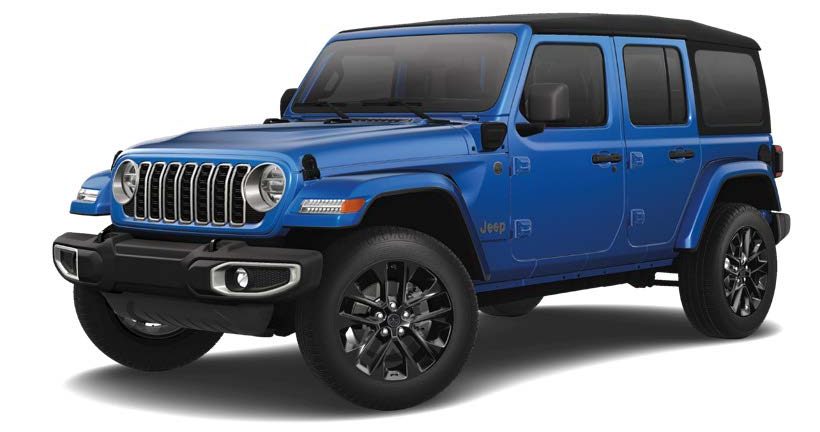 2026 Jeep Wrangler Hydro Blue